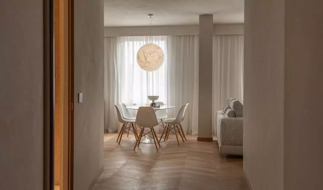 Florence apartment hides among historic townhouses in the heart of the city 