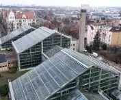 palm house in Poznan's Wilson Park