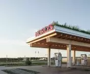 Electric vehicle charging station in Odense