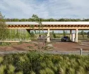 Electric vehicle charging station in Odense