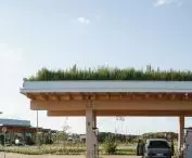 Electric vehicle charging station in Odense