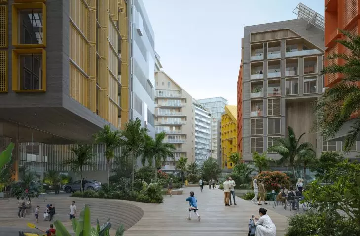 Plan zagospodarowania przestrzennego i nowa dzielnica nadmorska w Kota Kinabalu pt. Jesselton Docklands w Malezji