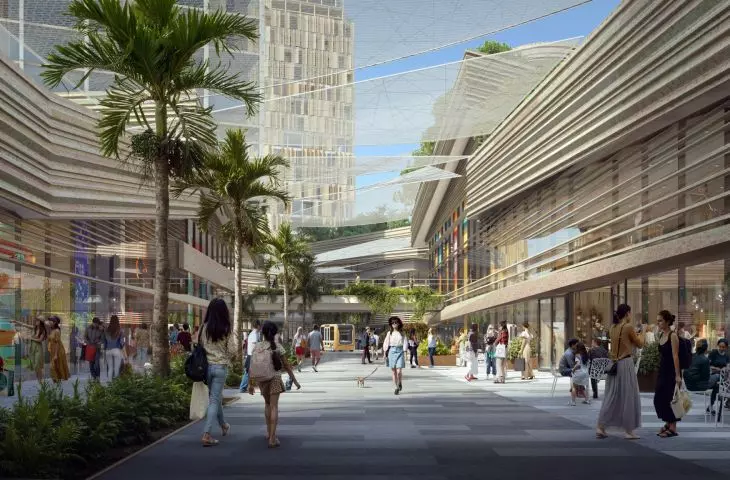 Master plan and new waterfront district in Kota Kinabalu titled Jesselton Docklands in Malaysia