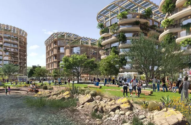 Telosa – zielone ulice i architektura przyjazna naturze