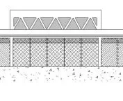south elevation