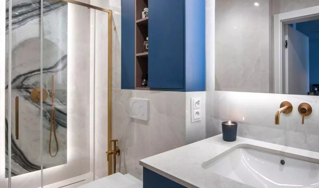 Apartament na Grochowie projektu pracowni Interiorsy