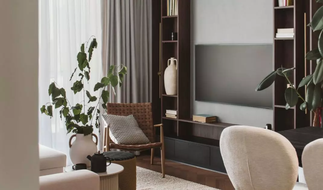 Apartament na Grochowie projektu pracowni Interiorsy