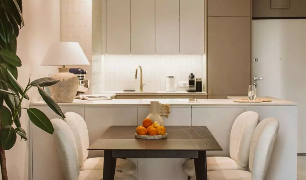 Apartament na Grochowie projektu pracowni Interiorsy