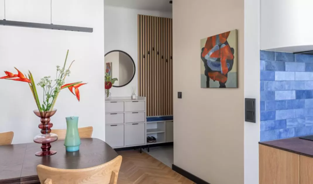 Grandmother's apartment in Żoliborz district