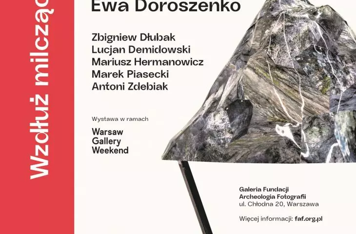 Doroszenko exhibition. Along the silent wave - poster