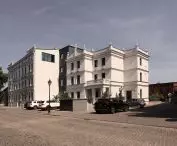 Renowacja kamienicy kompleksu dawnej Fabryki Pomp w Lesznie
