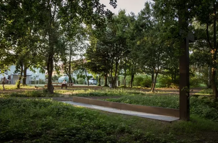 Memorial Park in Groblice
