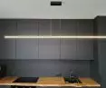 LED Line pendant lamp - functional kitchen countertop lighting in a stylish design