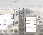 projections - first and second floor