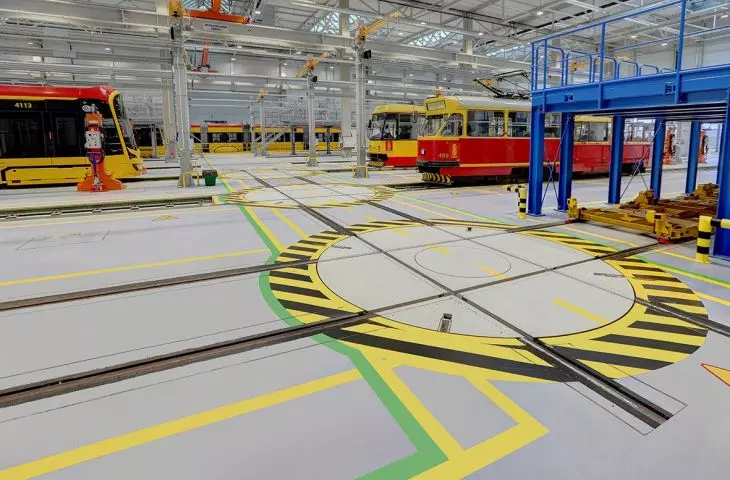 Annopol Depot - Repair Hall - Flowcoat SF41