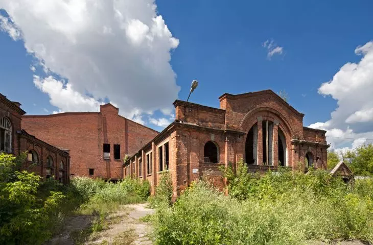 Brewhouse in Bohema complex - Prague Zone before revitalization