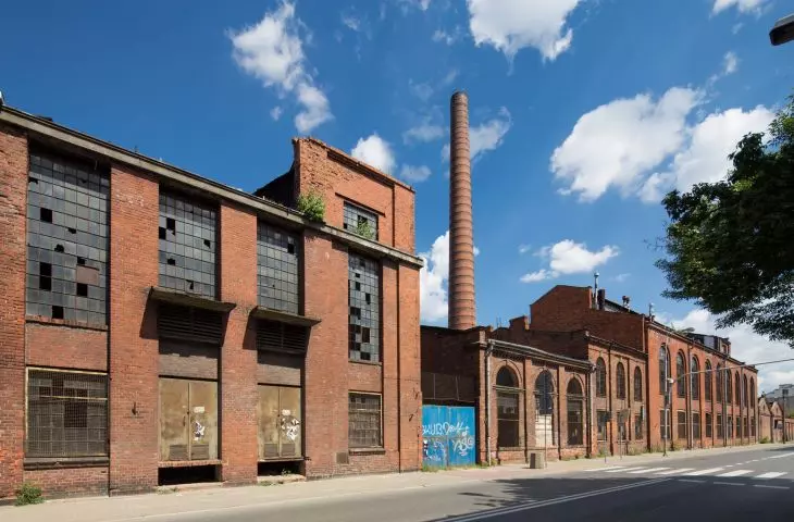 Brewhouse in Bohema complex - Prague Zone before revitalization