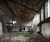 Brewhouse in the Bohema complex - Prague Zone, interior before revitalization in 2017
