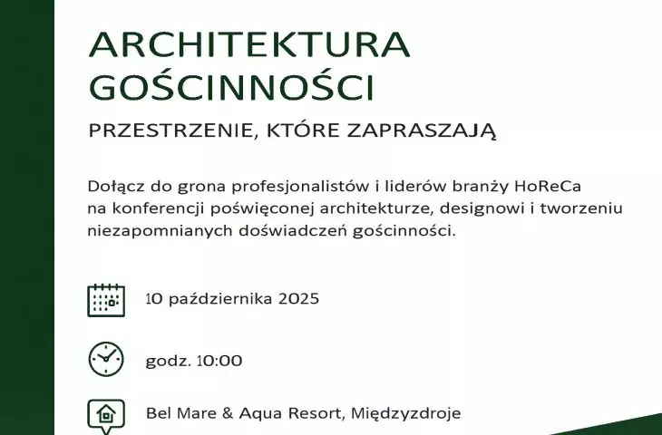 Architektura gościnności. Przestrzenie, które zapraszają