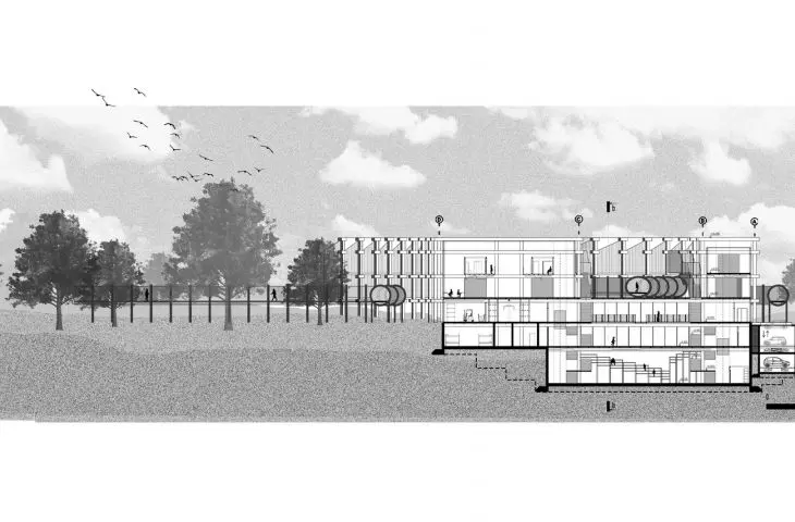 przekrój A-A