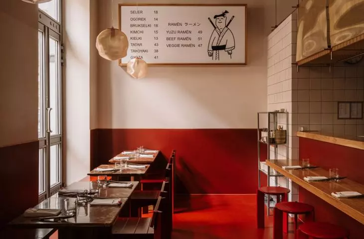 Wnętrze restauracji BAR na ul. Augustiańskiej w Krakowie