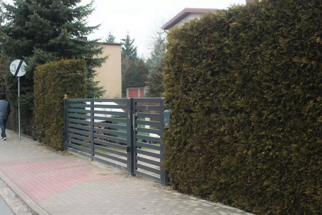współczesne
ogrodzenia