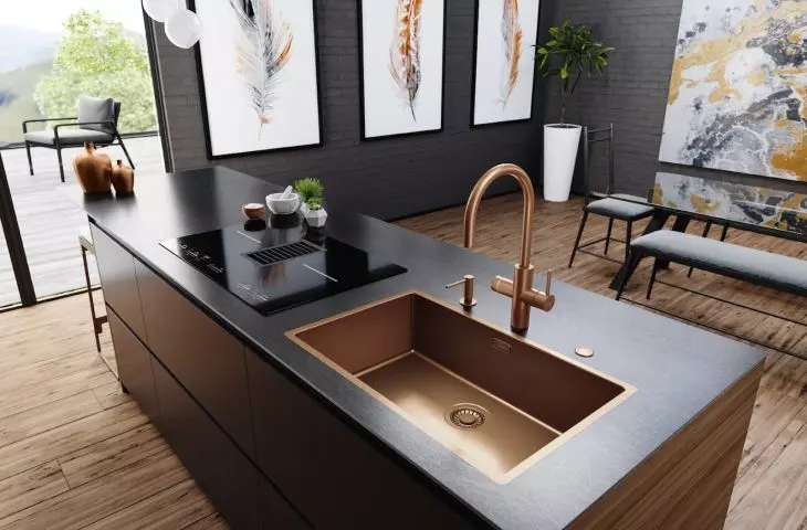 Mythos Water Hub copper filter faucet