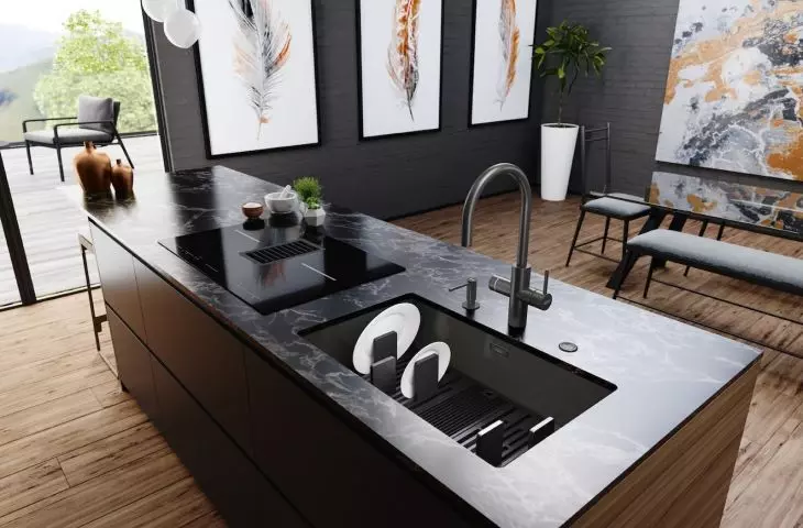 Mythos Water Hub anthracite filter faucet