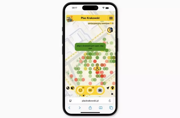 Public Twin's mobile version platform