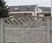 concrete fence