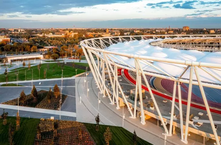 National Athletics Center in Budapest