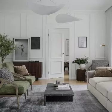 Drzwi wewnętrzne 4 ŻYWIOŁY P/ POWIETRZE model P.3 w kolorze Białym