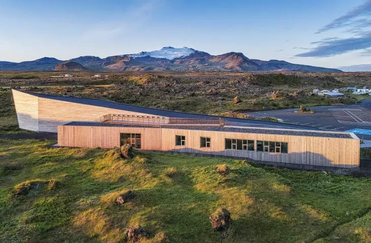Centrum Obsługi Odwiedzających Parku Narodowego Snæfellsjökull, Islandia