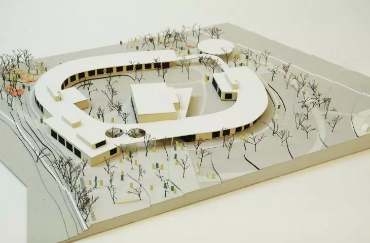 Elementary school in Dilbeek - mockup