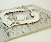Elementary school in Dilbeek - mockup
