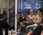 uczestnicy i uczestniczki spotkania Wokół Biennale