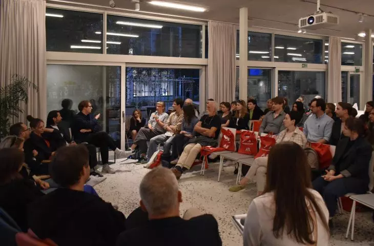 participants and attendees of the Around the Biennial meeting