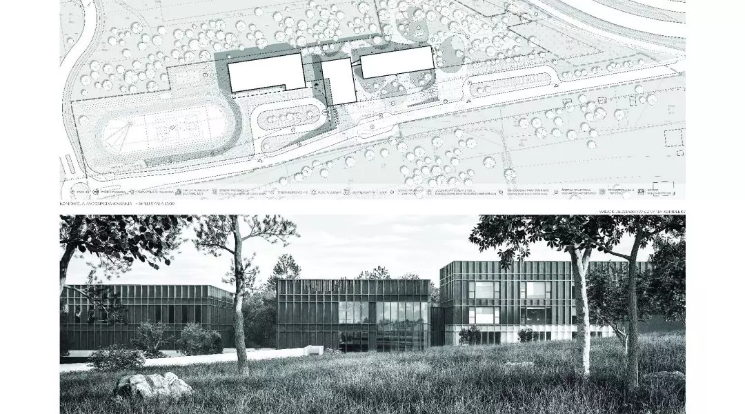 Wyróżnienie honorowe, proj.: Studio4SPACE