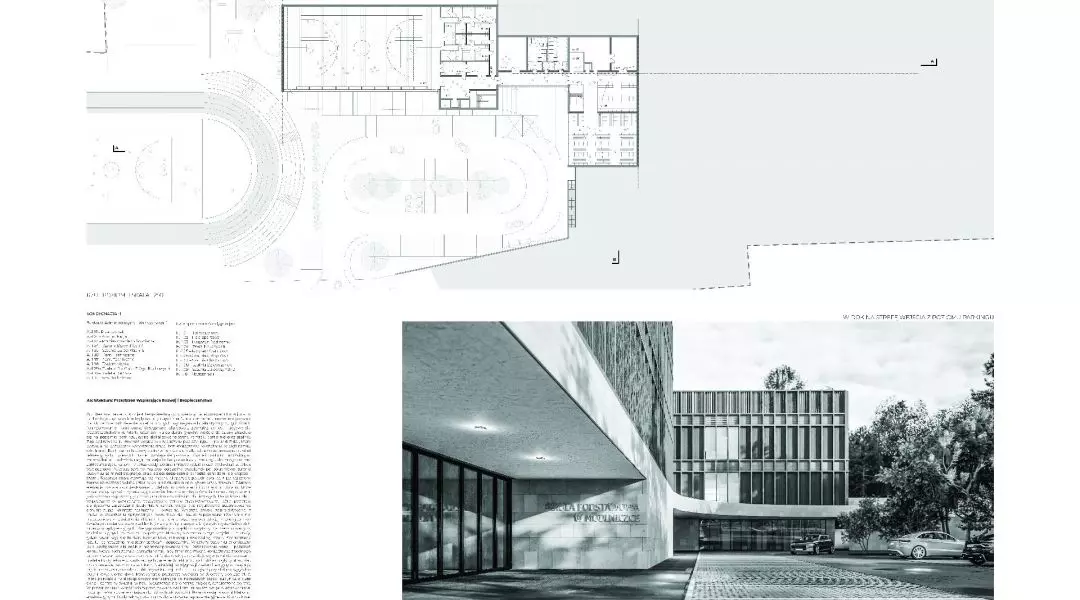 Wyróżnienie honorowe, proj.: Studio4SPACE