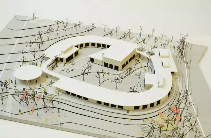 Elementary school in Dilbeek - mockup