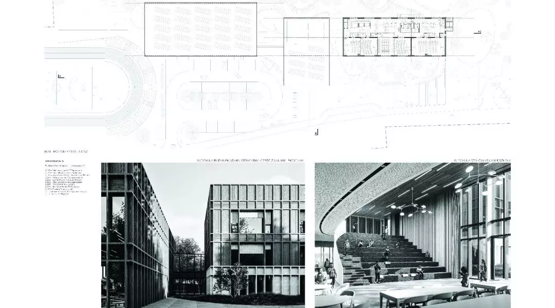 Wyróżnienie honorowe, proj.: Studio4SPACE