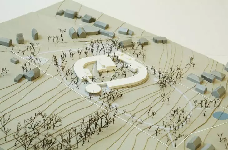 Elementary school in Dilbeek - mockup