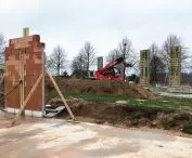 Elementary school in Dilbeek - photos of construction progress