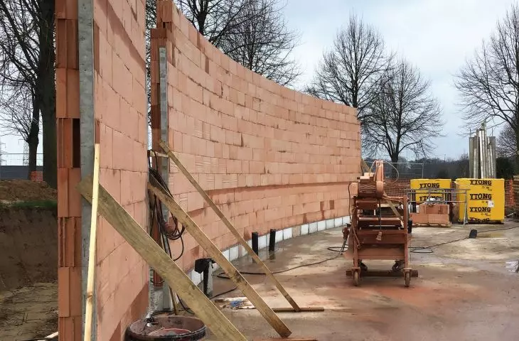 Elementary school in Dilbeek - photos of construction progress