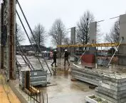 Elementary school in Dilbeek - photos of construction progress