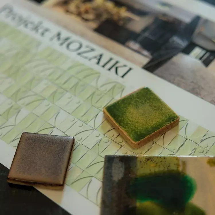 Hand-crafted mosaic by Dominika Jastrzebska