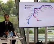 Podczas konferencji prasowej zaprezentowano „Studium kierunków rozwoju metra w Krakowie”