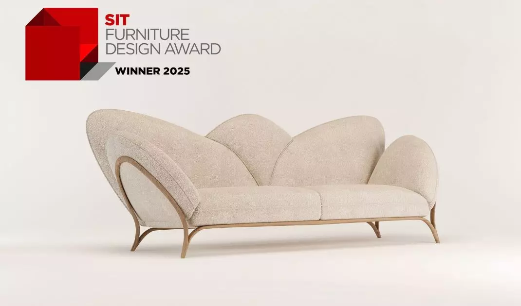 Sofa „Kwiat Lotosu” – projekt Bogusława Barnasia, założyciela BXB studio