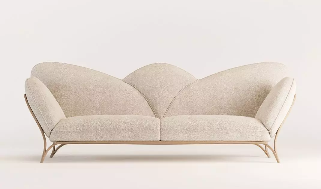 Sofa „Kwiat Lotosu” – projekt Bogusława Barnasia, założyciela BXB studio
