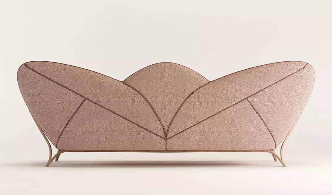 Sofa „Kwiat Lotosu” – projekt Bogusława Barnasia, założyciela BXB studio